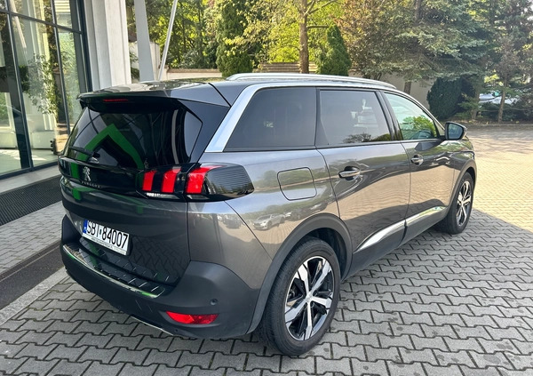 Peugeot 5008 cena 93900 przebieg: 60022, rok produkcji 2018 z Katowice małe 407